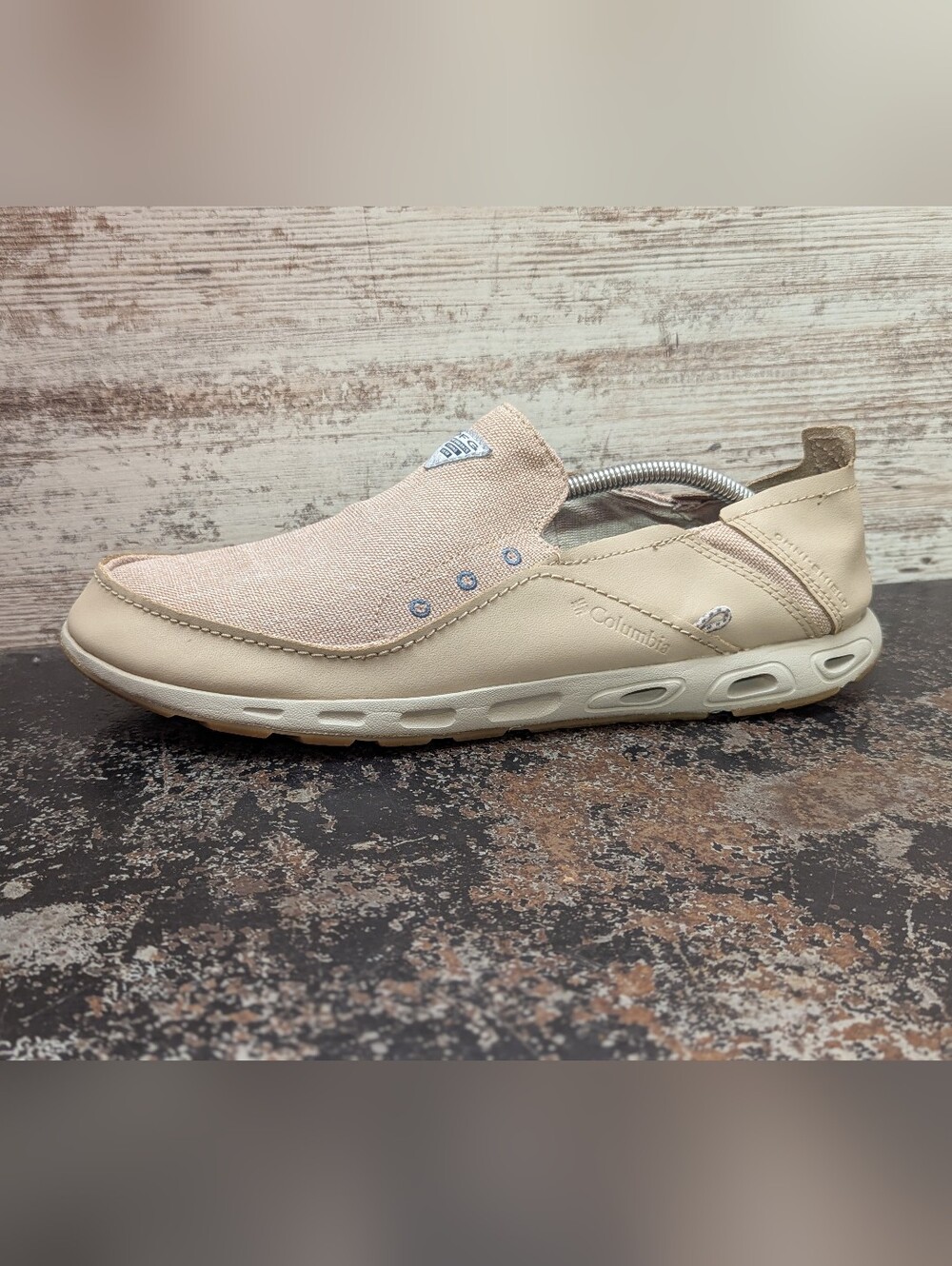 Mens Columbia PFG Bahama Fishing Loafers Shoes Sz 12 Used BM4673-271